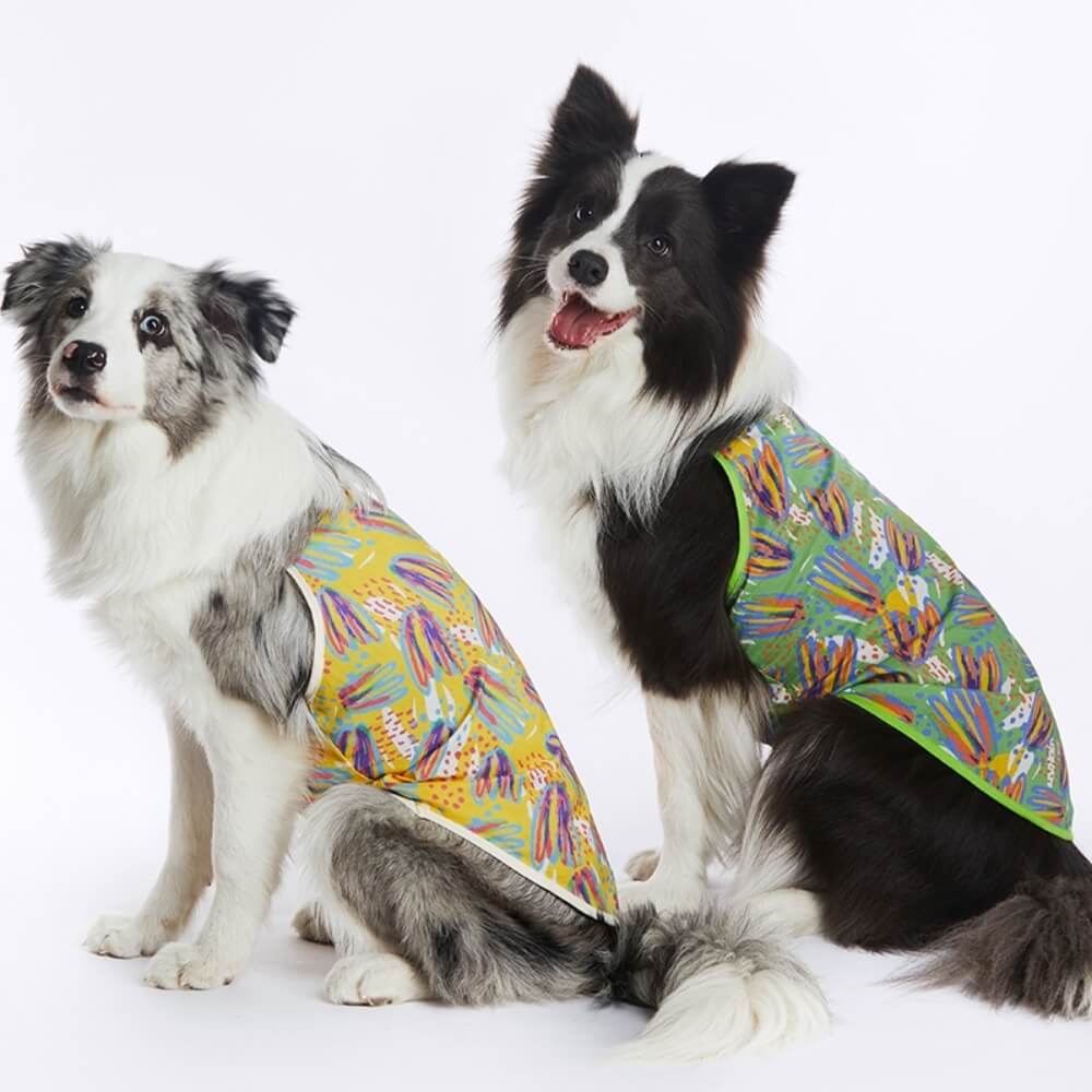 Sommer-Haustierkleidung im hawaiianischen Stil, Hundeweste