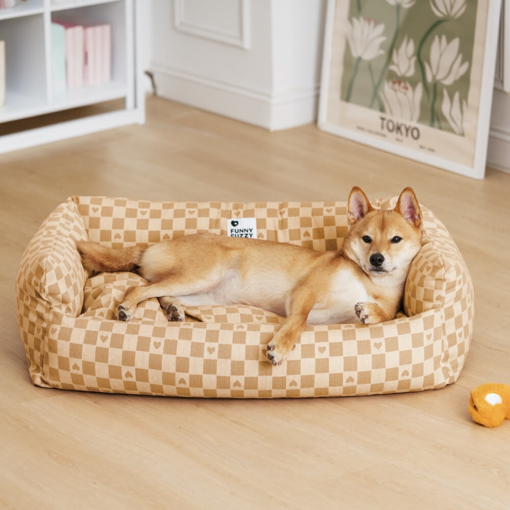 Canapé-lit pour chien à sommeil profond Heartbeat Series