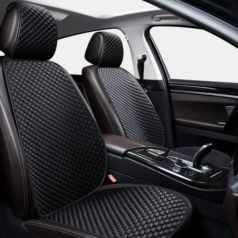 Capa protetora de assento de carro respirável para assento de carro com resfriamento de seda gelada