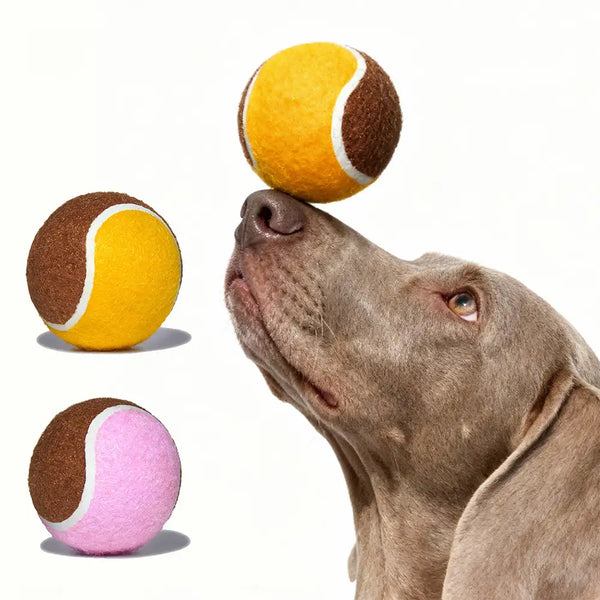 Interactive Tennis Ball Dog Toy