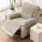 Jacquard Chenille Anti-Scratch Non-Slip Recliner Couch Cover - Chic