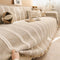 Large Herringbone Chenille Thickened Scratch-Resistant Sofa Protection Couch Cover