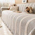 Large Herringbone Chenille Thickened Scratch-Resistant Sofa Protection Couch Cover