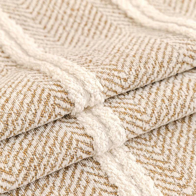 Large Herringbone Chenille Thickened Scratch-Resistant Sofa Protection Couch Cover