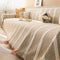 Large Herringbone Chenille Thickened Scratch-Resistant Sofa Protection Couch Cover