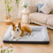 Large Space Cooling Ice Silk Neck Support Non-Slip Dog Bed