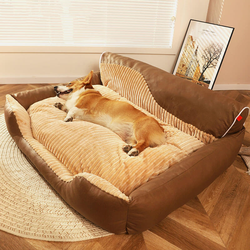 Dog bed for two large outlet dogs