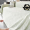 Leaf Pattern Cooling Ice Silk Sofa Protection Large Blanket Couch Cover