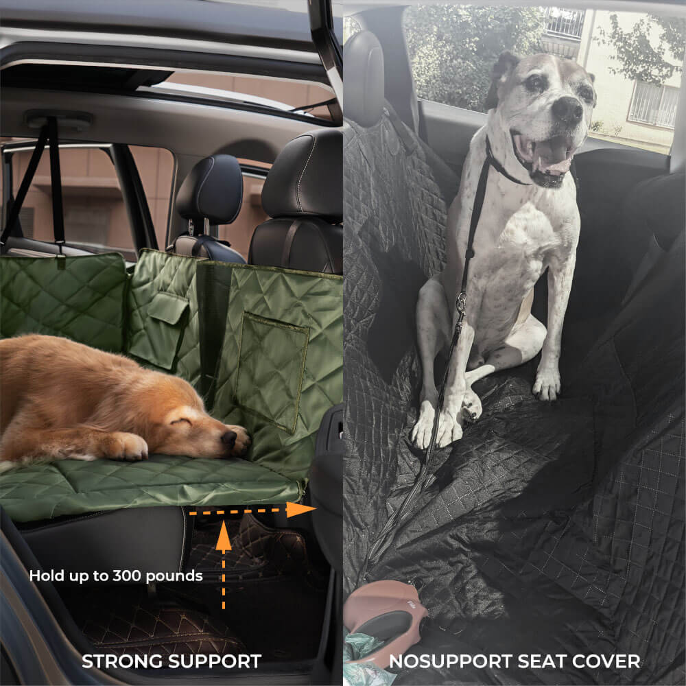 Mobile Bedroom Extra Large Full Coverage Dog Back Seat Extender Ideal for Travel Camping FunnyFuzzy