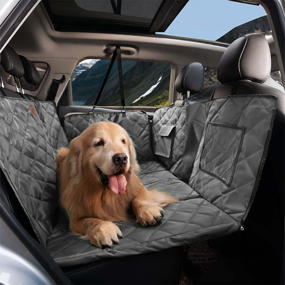 Extensor de assento traseiro para cachorro com cobertura total extra grande para quarto móvel - ideal para viagens e acampamento