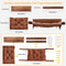 Modern Wooden Double-Layer Cat Wall Hammock for Lounging