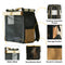 Multi-Purpose Breathable Roll-Up Pet Carrier Cat Backpack
