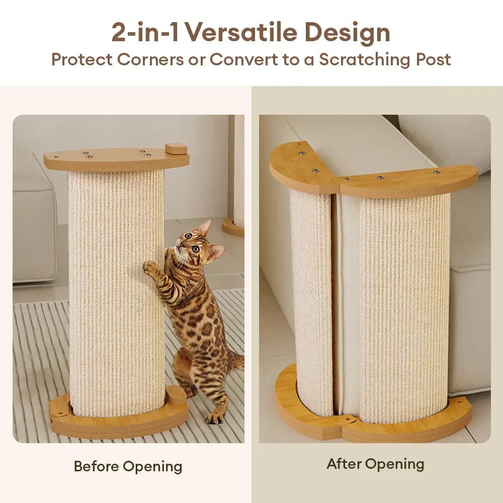Multifunctional Adaptable Sisal Protective Sofa Cat Scratch Post