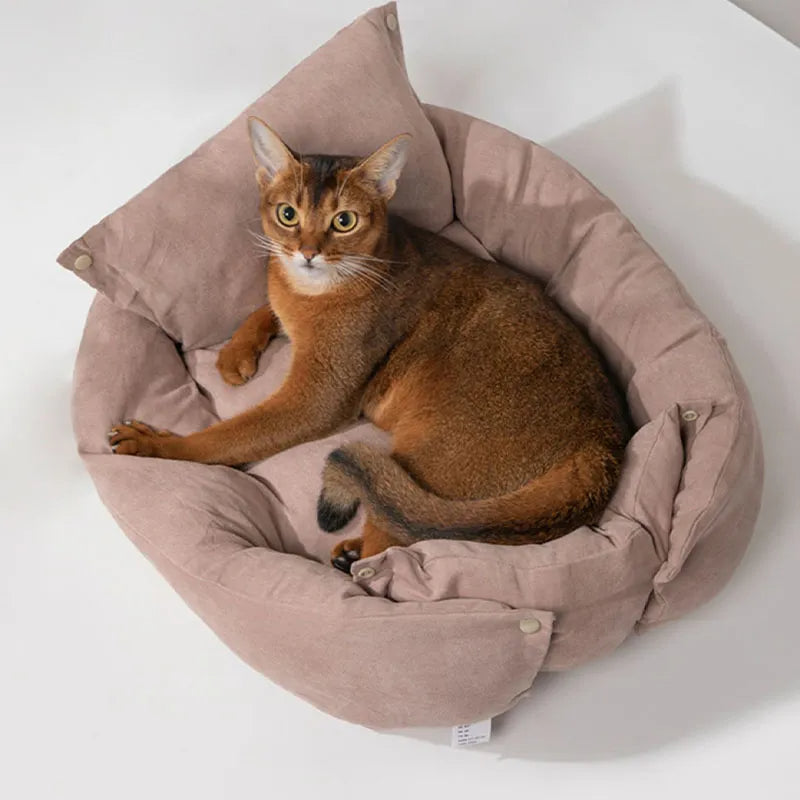 Multifunktionale Haustiermatte aus weichem Wildleder für Katzen und Hunde