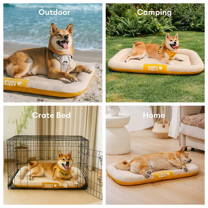 Outdoor Waterproof ＆ Chew-proof Memory Foam Orthopedic Dog Mat - Trek ...