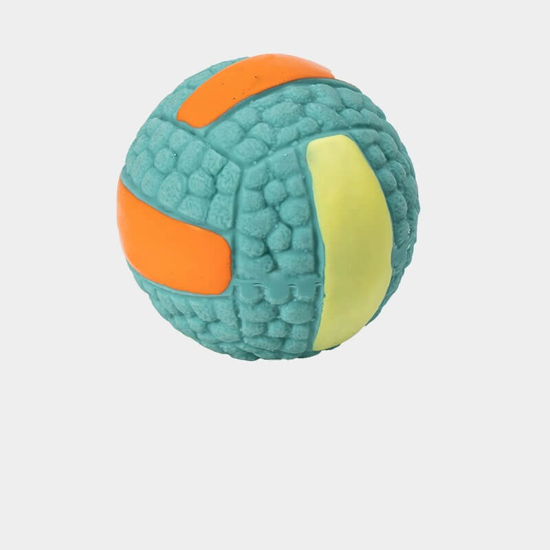 Pet Latex Squeaky Ball Toy Durable Interactive Dog Chew Toy