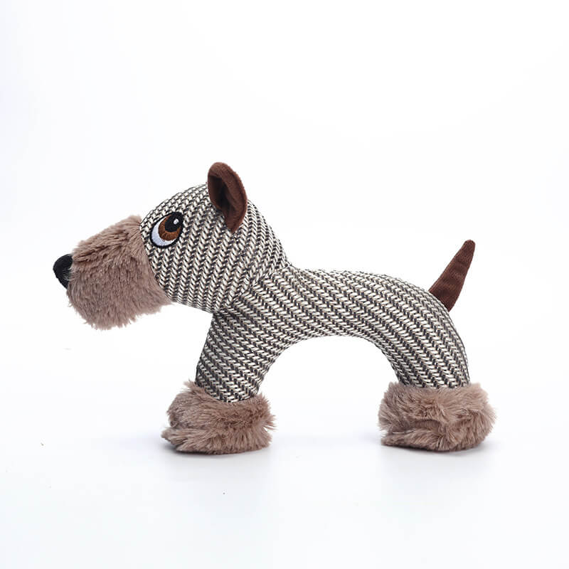 Animal Squeaky Plush Dog Toy