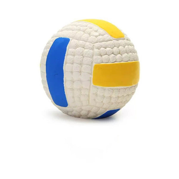 Pet Latex Squeaky Ball Toy Durable Interactive Dog Chew Toys