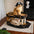 Pirate Ship Sisal Scratch-resistant Double-Layer Cat Bed Cat Scratching Board