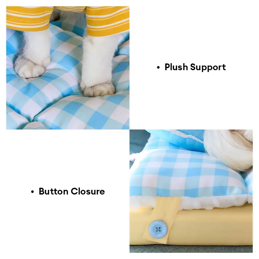 Play And Rest All-In-One Double-Layer Comfortable Washable Dog Bed - Pet Exclusive