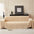 Plush Comfort Houndstooth Furniture Protection Couch Cover