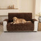 Plush Pet-Friendly Non-Slip One-Piece Couch Cover Recliner Couch Cover - Strips