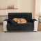 Plush Pet-Friendly Non-Slip One-Piece Couch Cover Recliner Couch Cover - Strips