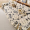 Plush Thickened Geometric Pattern Furniture Blanket Throw Couch Cover