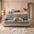 One-Piece Plush Scratch-Resistant Couch Covers with Elastic Straps