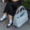 Portable Breathable Faux Leather Pet Carrier Bag Dog Cat Carrier Suitable for Travel and Vet