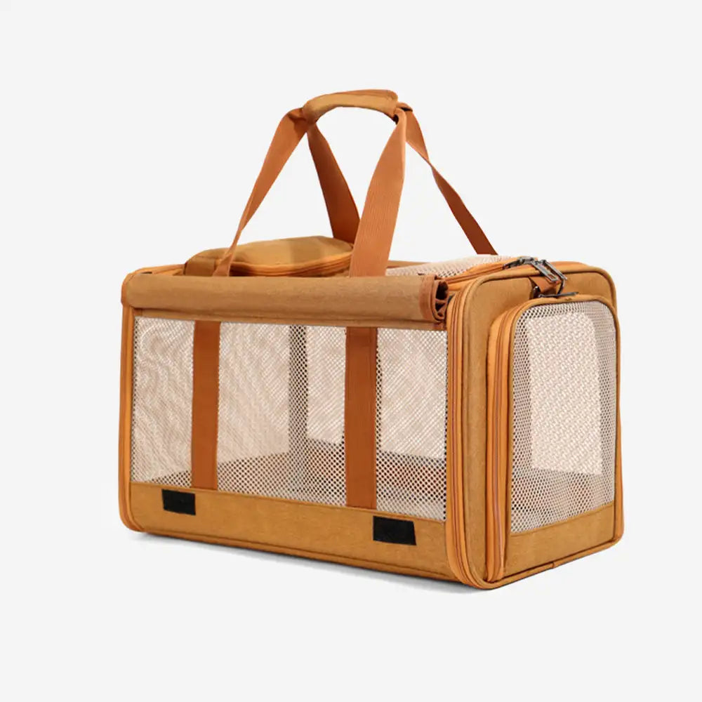 Portable Breathable Large-Capacity Expandable Multi-Functional Cat Carrier Bag