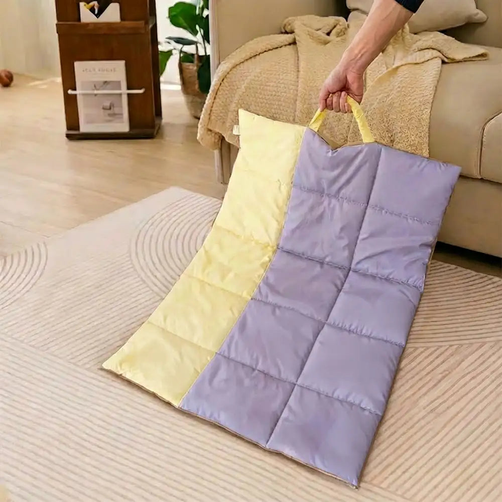 Portable Foldable Double-Sided Water-Repellent Dog Mat for Outdoor Travel & Camping