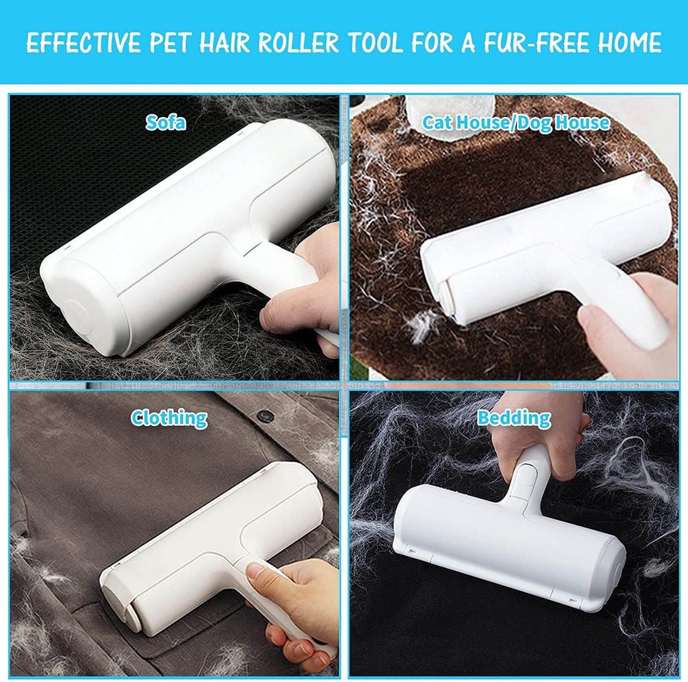 Portable Furniture Hair Remover Roller Pet Hair Remover - FunnyFuzzy
