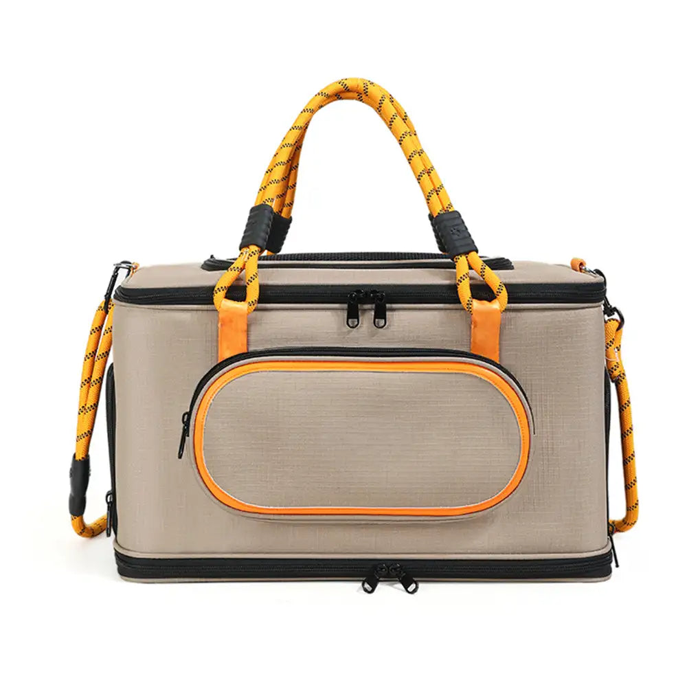 Portable Airline Approved Breathable Cat Carrier Bag for Travel