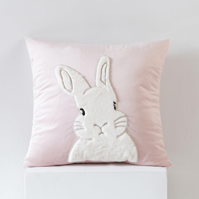 Rabbit Comfort Velvet Sofa Pillow