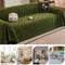 Retro Jungle Jacquard Chenille Anti-Scratch Sofa Protector Couch Cover
