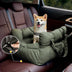 Portable ISOFIX Dog Car Seat Bed with LATCH System