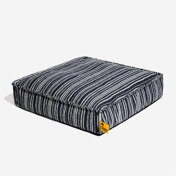 Sustainable Storage Pouf Ottoman & Dog Bed - Funnyfuzzy SnugNest