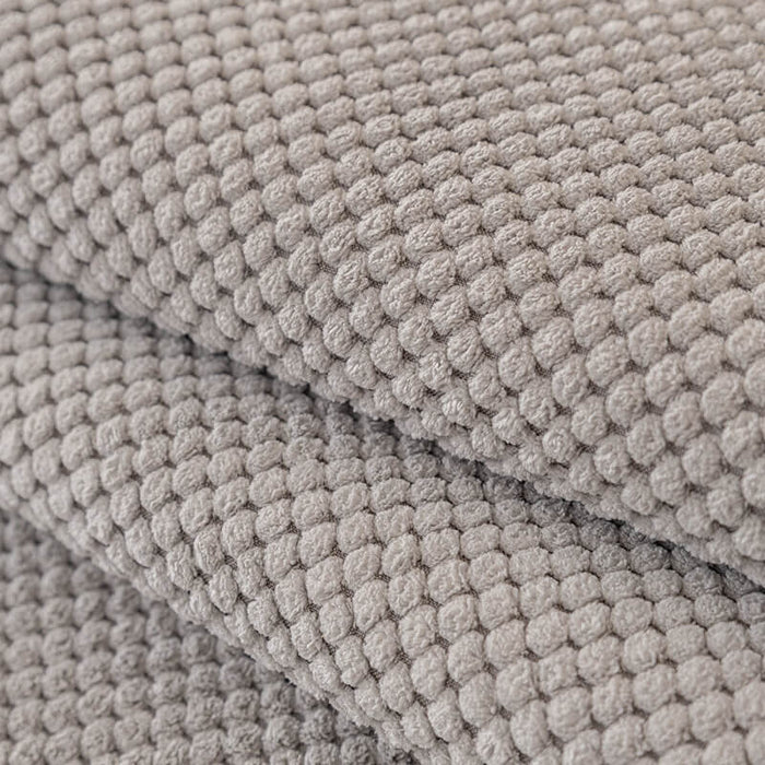 NUODWELL Herringbone Chenille Sofa Cover 1/2/3/4 Seater, Furniture Protector Couch Cover Universal Non-Slip L Shape Couch Cover Quilted Corner