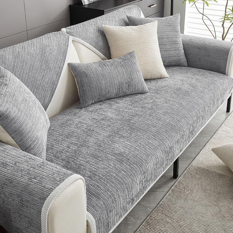 Schicker Couchschutzbezug in Premiumqualität aus mehreren Materialien