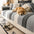Skin-Friendly Breathable Chenille Sofa Protection Scratch-Resistant Non-Slip Couch Cover