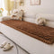Soft Brick Pattern Quilted Dog Mat Non-Slip Couch Cover