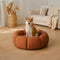Soft Neck Support Washable Round Cat Bed Dog Bed