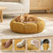 Soft Neck Support Washable Round Cat Bed Dog Bed
