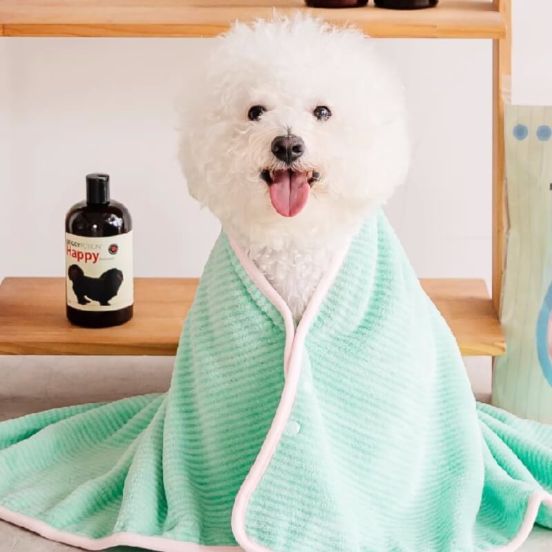 Bath towels with dogs on them sale