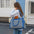 Stylish Quilted Patchwork Breathable Lightweight Pet Carrier Bag Dog Cat Carrier