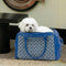 Stylish Quilted Patchwork Breathable Lightweight Pet Carrier Bag Dog Cat Carrier