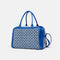 Stylish Quilted Patchwork Breathable Lightweight Pet Carrier Bag Dog Cat Carrier