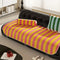 Herringbone chenille elegante decoración de sofá transpirable cubierta de sofá sin deslizamiento