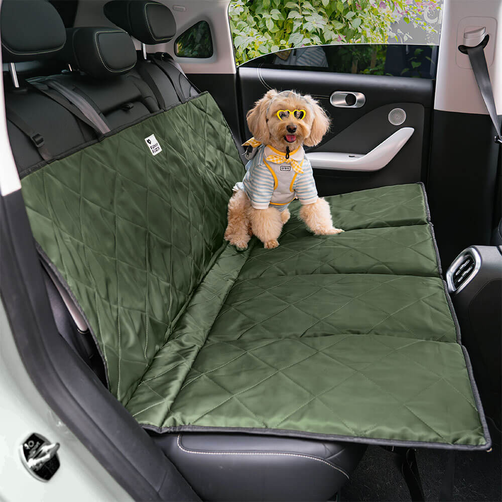 Oxford Fabric Multifunctional Dog Car Seat Cover - FunnyFuzzy